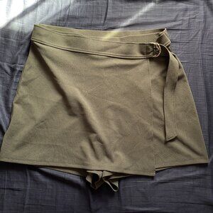 H&M - Wrap Over Skort with belt